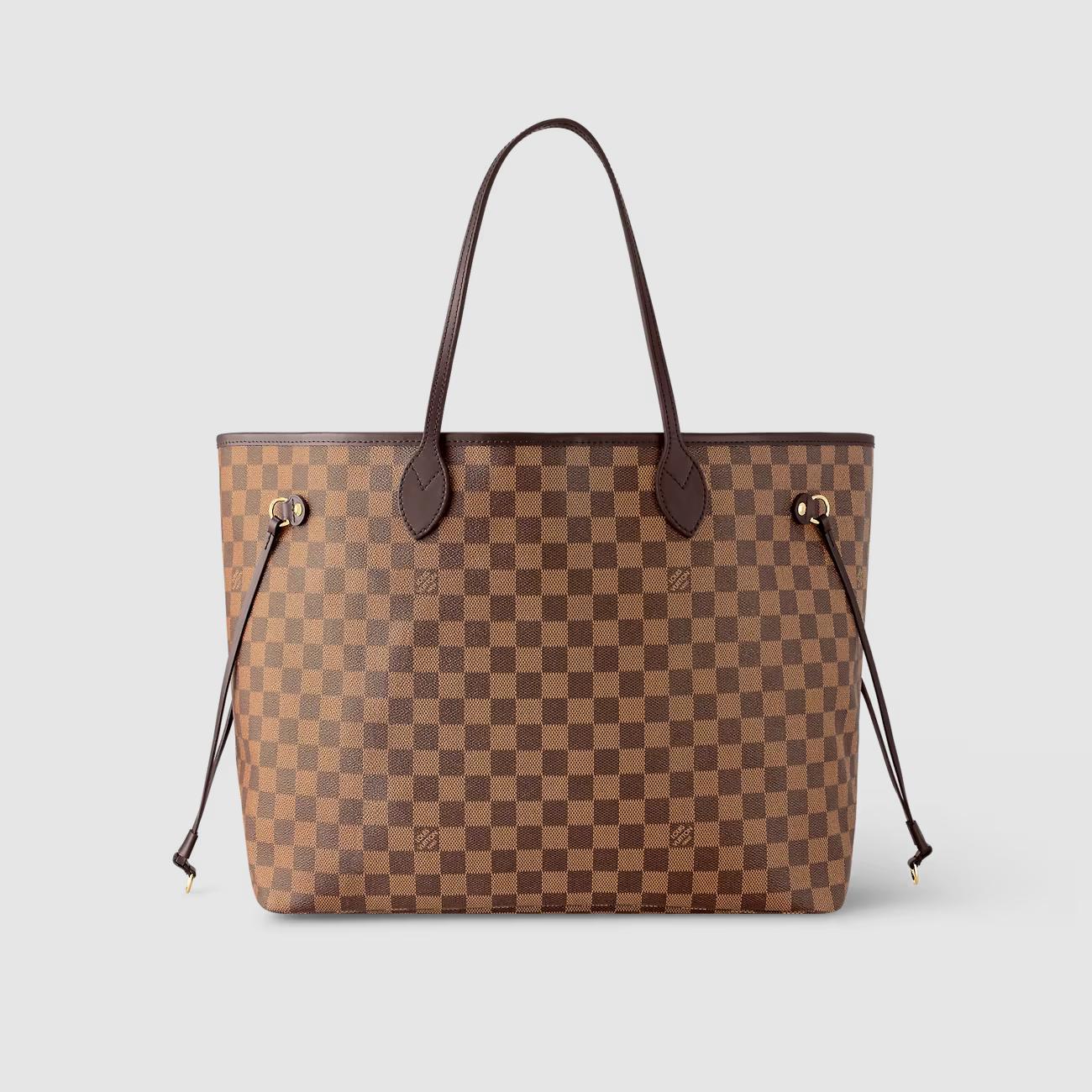 Túi Louis Vuitton Neverfull GM Nữ Damier Ebene Canvas